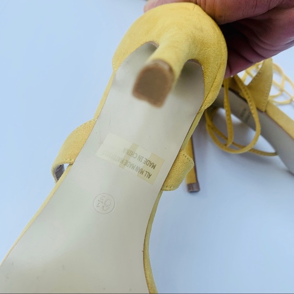 Lulu’s Suede Ankle Wrap Stilettos - Picture 9 of 9